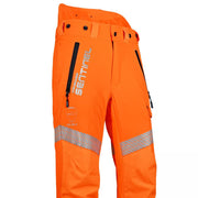 Stein Sentinel Rail Type C Chainsaw Trousers - Hi-Viz Orange