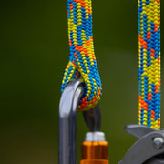 Teufelberger drenaLINE 11.8mm Climbing Rope - Blue / Yellow / Orange - 1 Splife