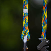Teufelberger drenaLINE 11.8mm Climbing Rope - Blue / Yellow / Orange - 1 Splife