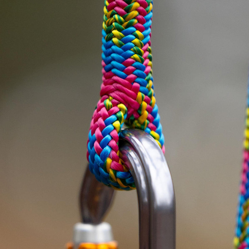 Teufelberger Gravity Nebula 11.5mm Climbing Rope - Purple / Blue / Green - 1 Splife