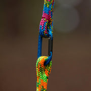 Teufelberger Gravity Nebula 11.5mm Climbing Rope - Purple / Blue / Green - 1 Splife