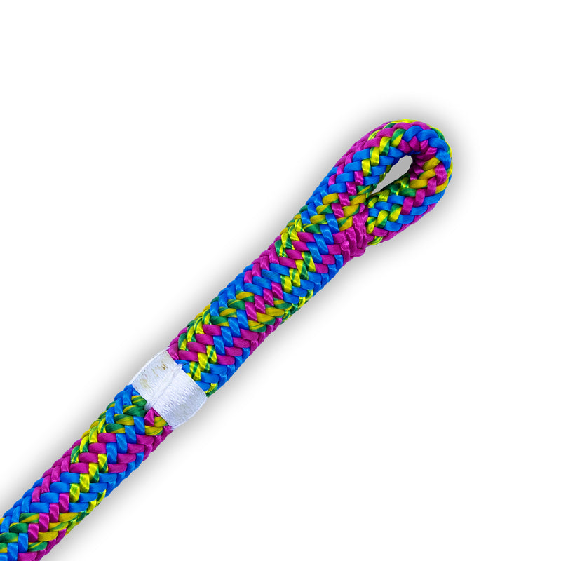 Teufelberger Gravity Nebula 11.5mm Climbing Rope - Purple / Blue / Green - 1 Splife