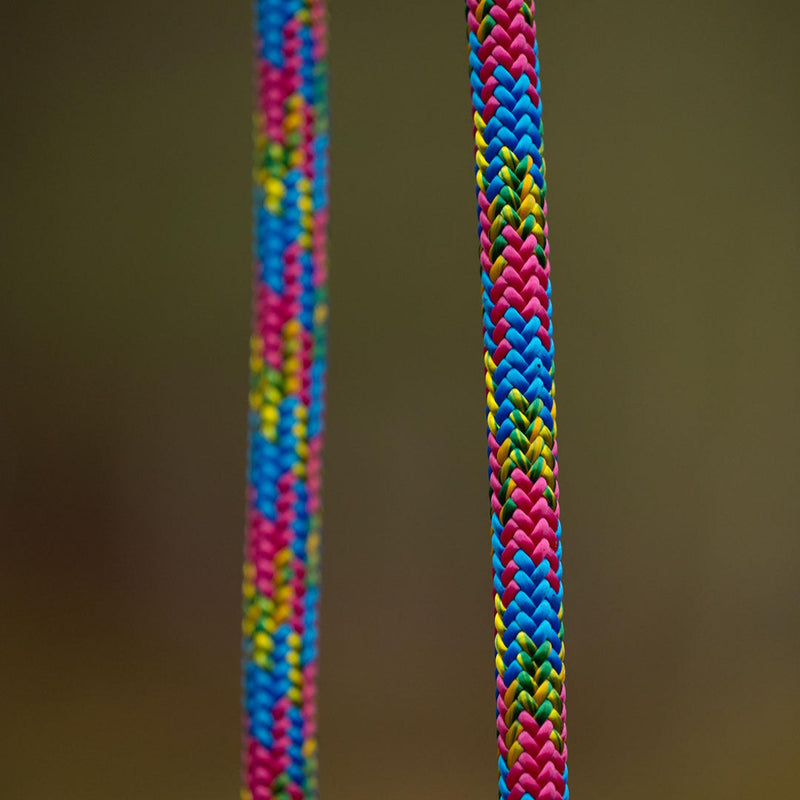 Teufelberger Gravity Nebula 11.5mm Climbing Rope - Purple / Blue / Green - No Splice