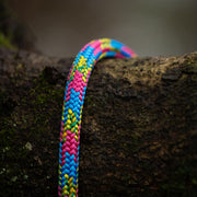 Teufelberger Gravity Nebula 11.5mm Climbing Rope - Purple / Blue / Green - No Splice