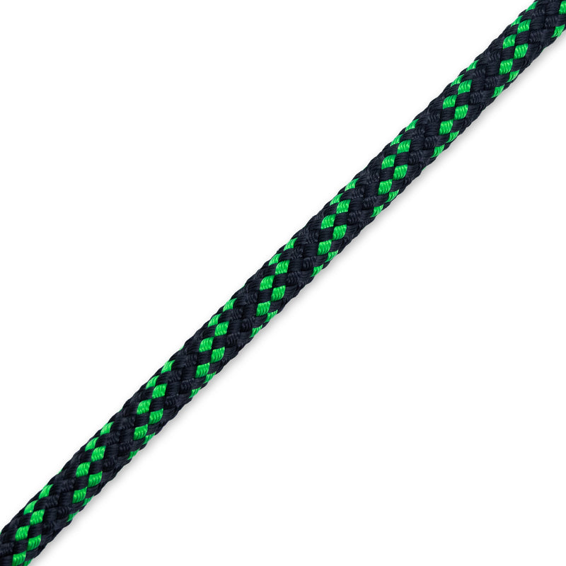 Teufelberger Sirius 10mm Accessory Cord - Black / Green - No Splice