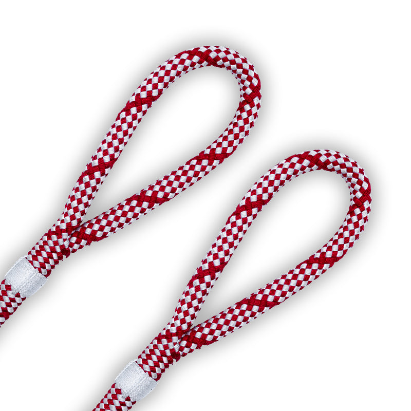 Teufelberger Sirius Bull Rope 12mm - White / Red - 2 Splice