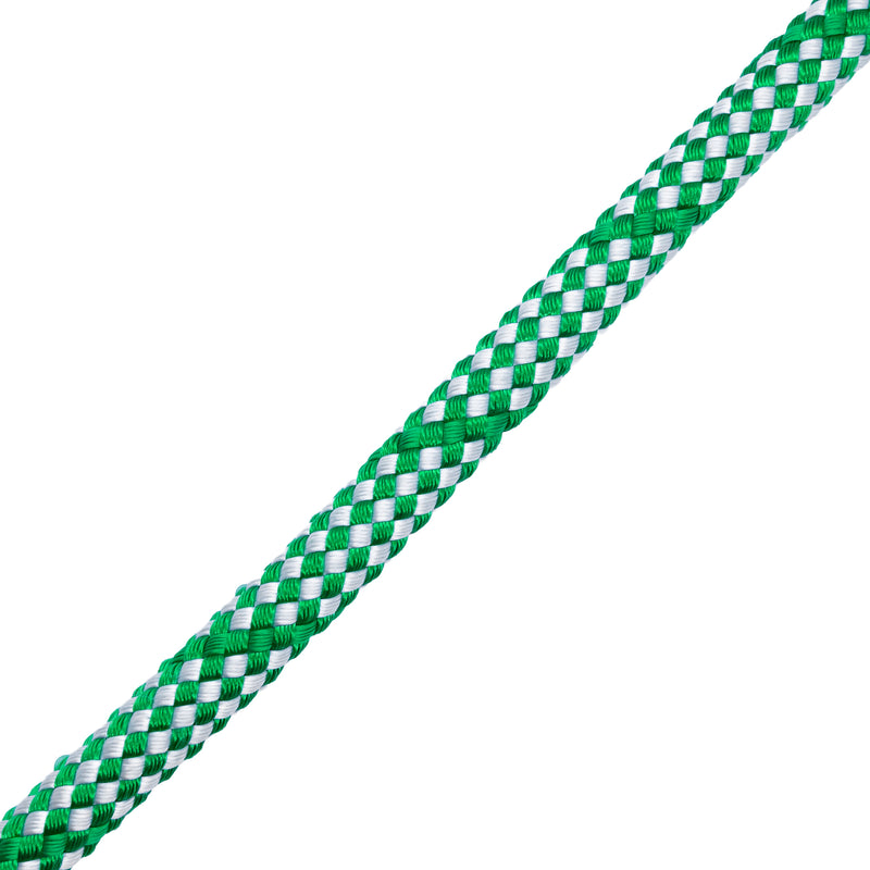 Teufelberger Sirius Bull Rope 18mm - White / Green - No Splice