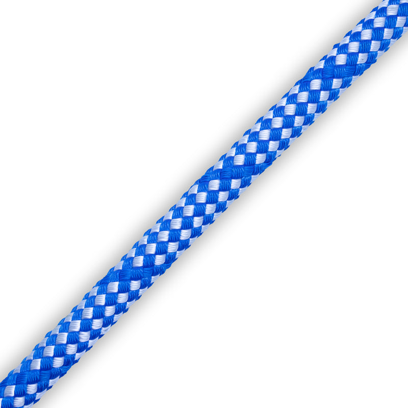 Teufelberger Sirius Bull Rope 20mm - White / Blue - No Splice