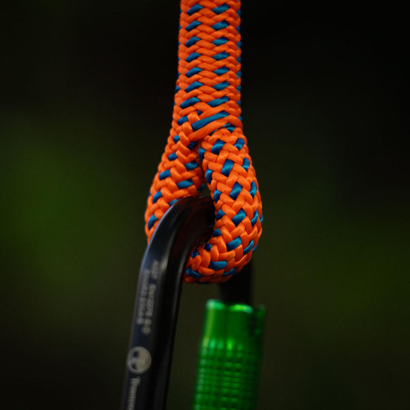 Teufelberger Tachyon 11.5mm Climbing Rope - Orange / Blue - 2 Splice