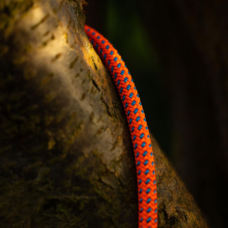 Teufelberger Tachyon 11.5mm Climbing Rope - Orange / Blue - 1 Splice