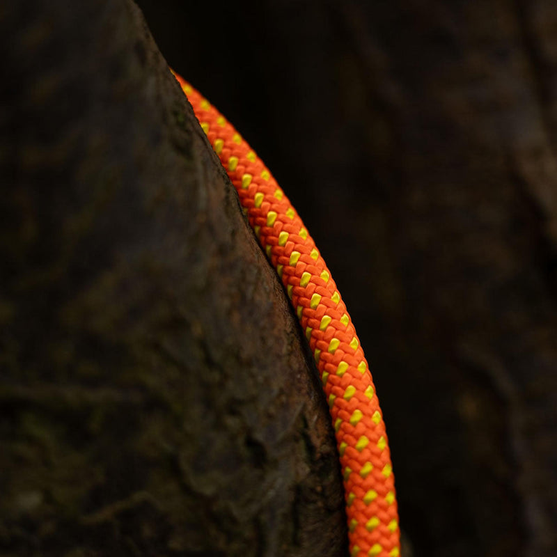 Teufelberger Tachyon 11.5mm Climbing Rope - Orange / Yellow - No Splice