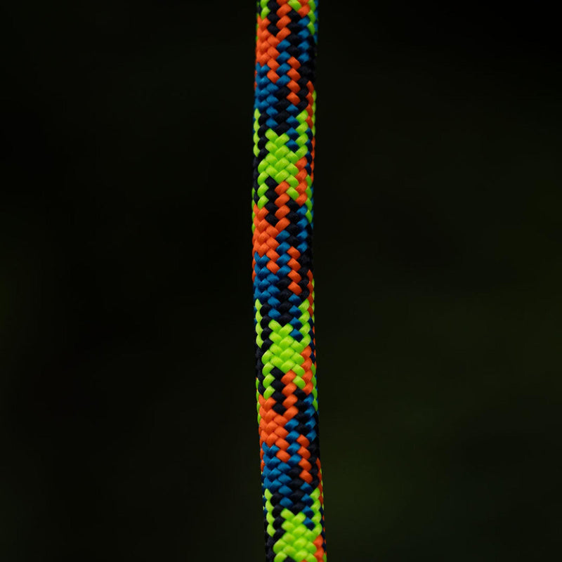 Teufelberger Xstatic 11.7mm Climbing Rope - Orange / Green / Blue / Black - No Splice
