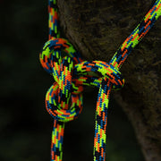 Teufelberger Xstatic 11.7mm Climbing Rope - Orange / Green / Blue / Black - No Splice