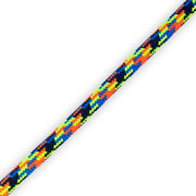 Teufelberger Xstatic 11.7mm Climbing Rope - Orange / Green / Blue / Black - No Splice