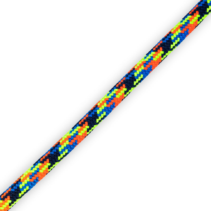 Teufelberger Xstatic 11.7mm Climbing Rope - Orange / Green / Blue / Black - No Splice