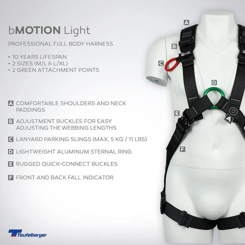 Teufelberger bMOTION Light MEWP Harness