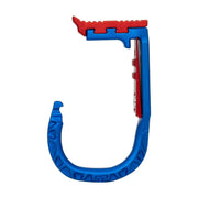 Teufelberger skyHOOK Open Gate Gear Holder - Blue / Red