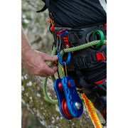 Teufelberger skyHOOK Wire Gate Gear Holder - Blue / Red