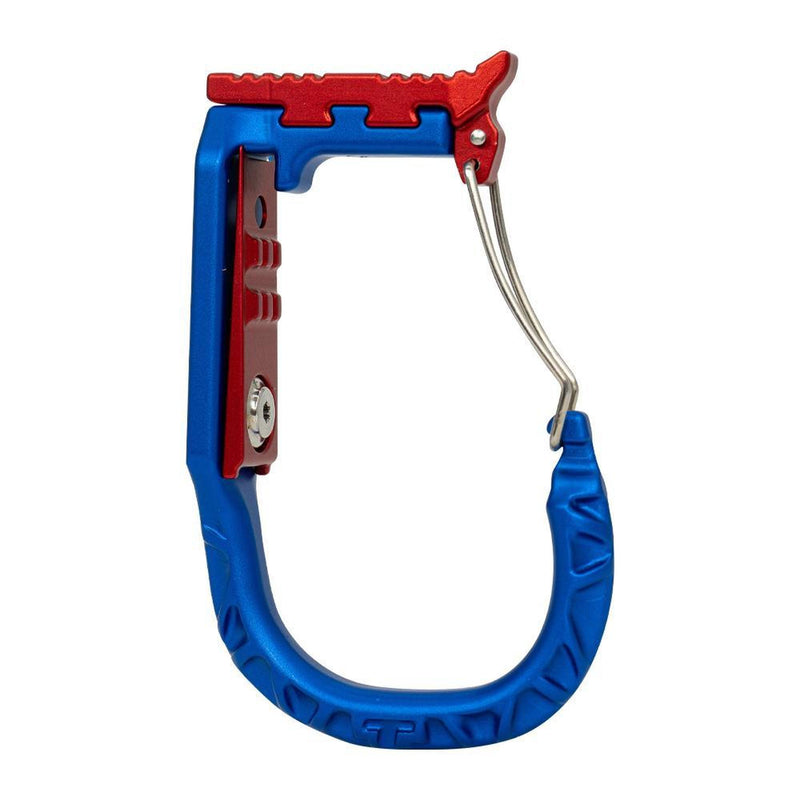 Teufelberger skyHOOK Wire Gate Gear Holder - Blue / Red