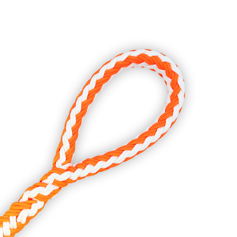 Teufelberger tREX 12.7mm Rigging Rope - Orange / White - 1 Splice