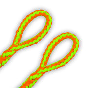 Teufelberger tREX 19.1mm Rigging Rope - Orange / Green - 2 Splice