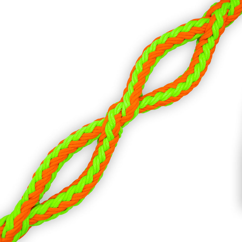 Teufelberger tREX 19.1mm Ultra Sling with Ring - Orange / Green - 3m