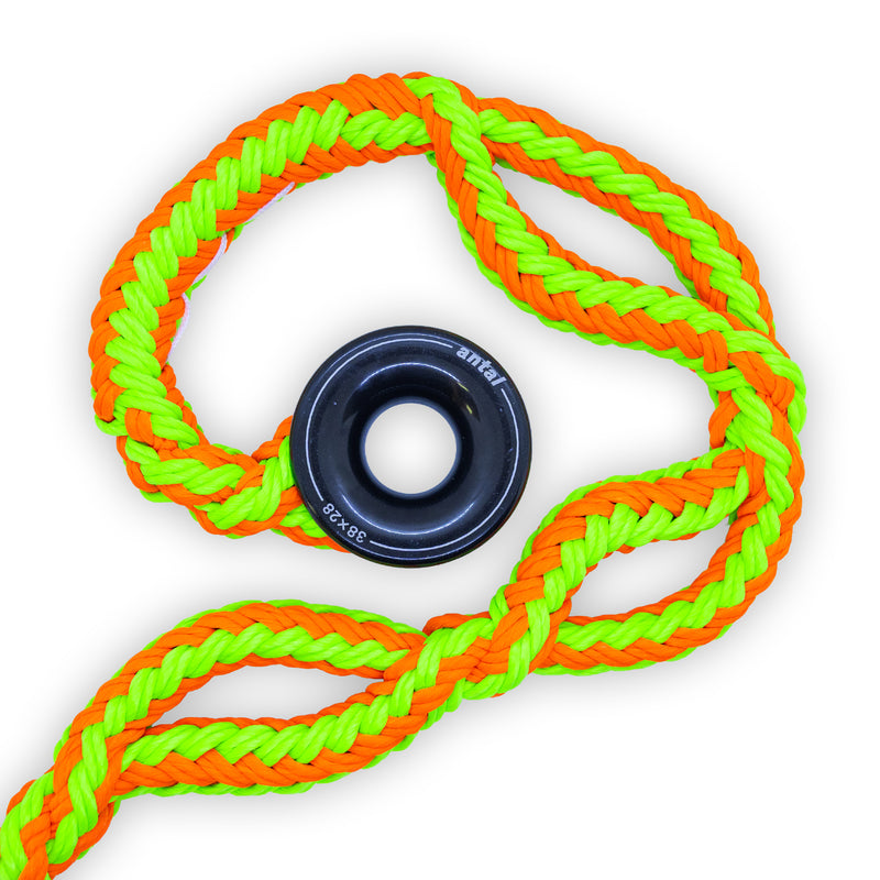 Teufelberger tREX 19.1mm Ultra Sling with Ring - Orange / Green - 3m