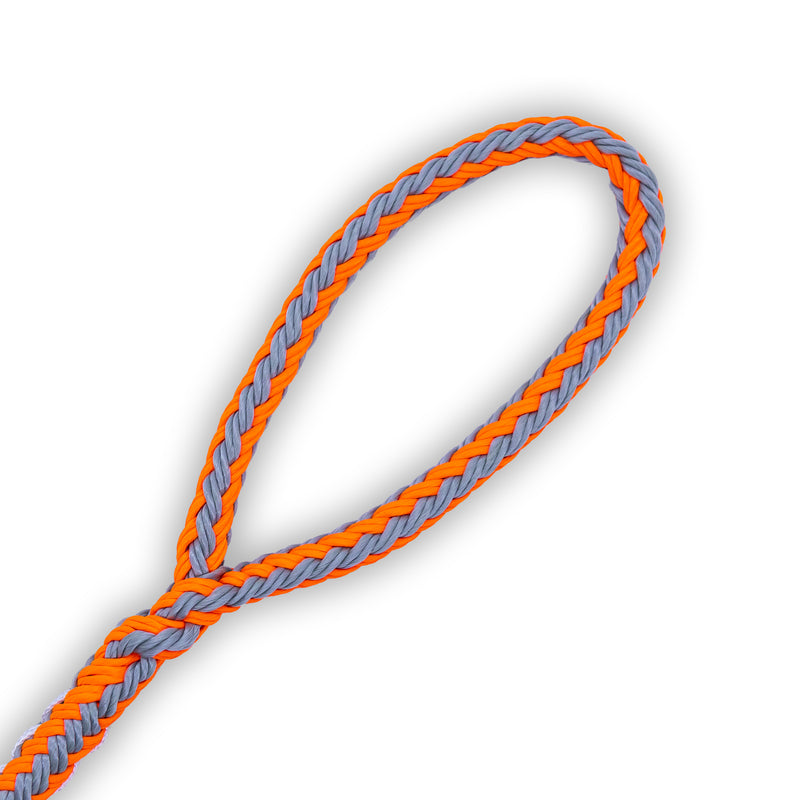 Teufelberger tREX 9.5mm Rigging Rope - Orange / Grey - 1 Splice