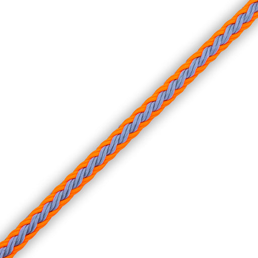 Teufelberger tREX 9.5mm Rigging Rope - Orange / Grey - No Splice