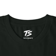 Treeworker Pink Ribbon Chest Logo Organic Cotton T-Shirt - Black/Pink