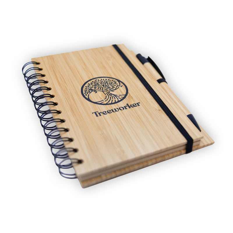Treeworker Wooden Notebook & Pen
