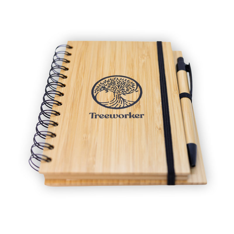 Treeworker Wooden Notebook & Pen