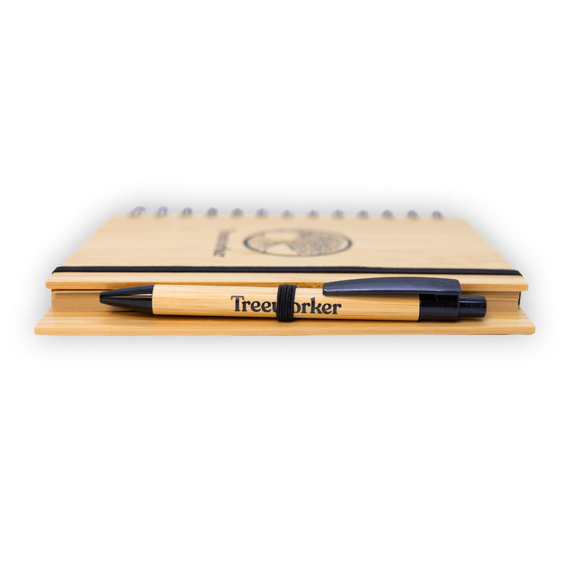 Treeworker Wooden Notebook & Pen