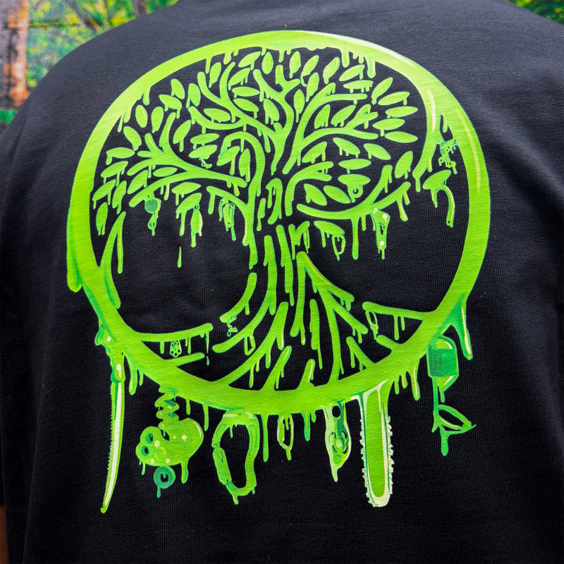 Treeworker x ARB Fiction 'Drip' T-Shirt - Black