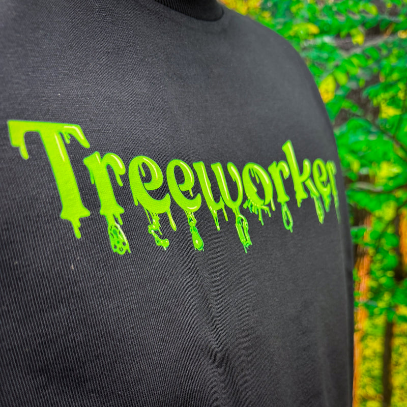 Treeworker x ARB Fiction 'Drip' T-Shirt - Black