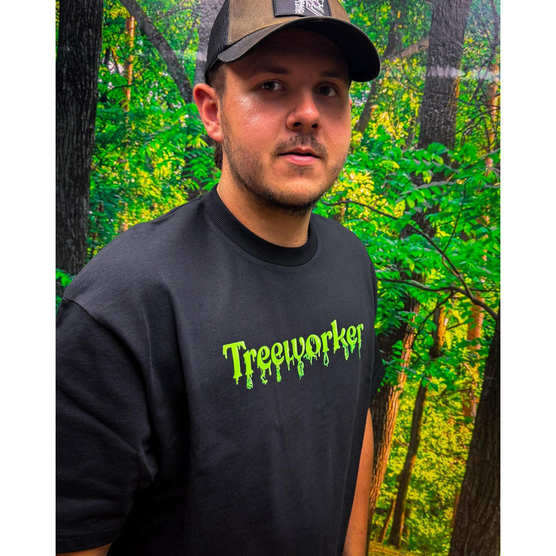 Treeworker x ARB Fiction 'Drip' T-Shirt - Black