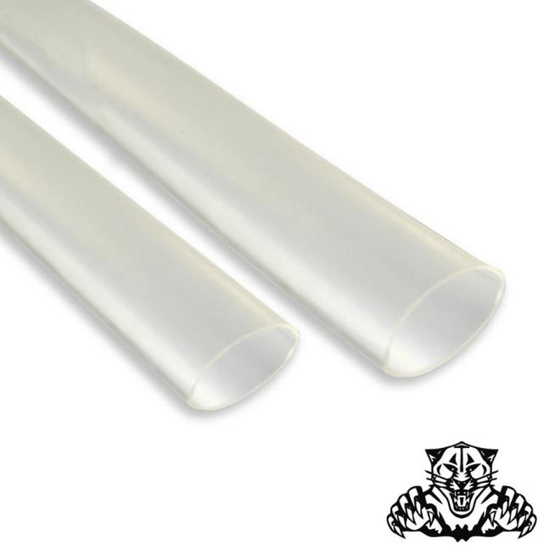 White Tiger Heat Shrink Tubing Clear 25.4mm to 8.5mm - 25m Drum