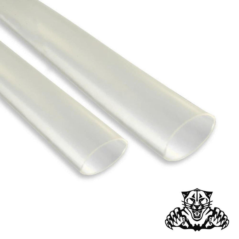 White Tiger Heat Shrink Tubing Clear 38.1mm to 13.5mm - Per Metre