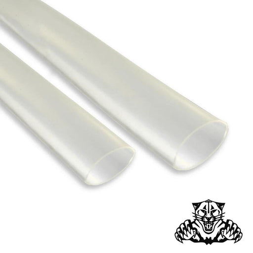 White Tiger Heat Shrink Tubing Clear 38.1mm to 13.5mm - Per Metre