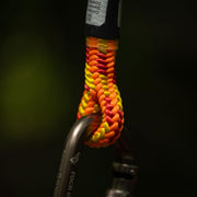 Yale XTC Fire 12.6mm Climbing Rope - Orange / Red / Yellow - 1 Splice