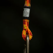 Yale XTC Fire 12.6mm Climbing Rope - Orange / Red / Yellow - 1 Splice