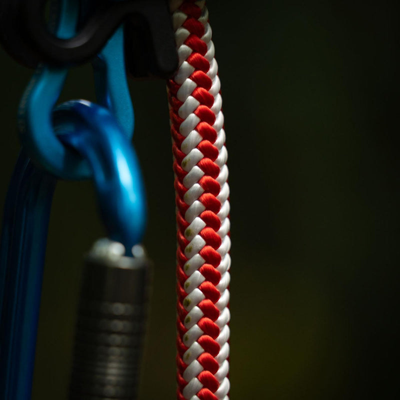 Yale XTC Plus 12.6mm Climbing Rope - Red / White - 1 Splice