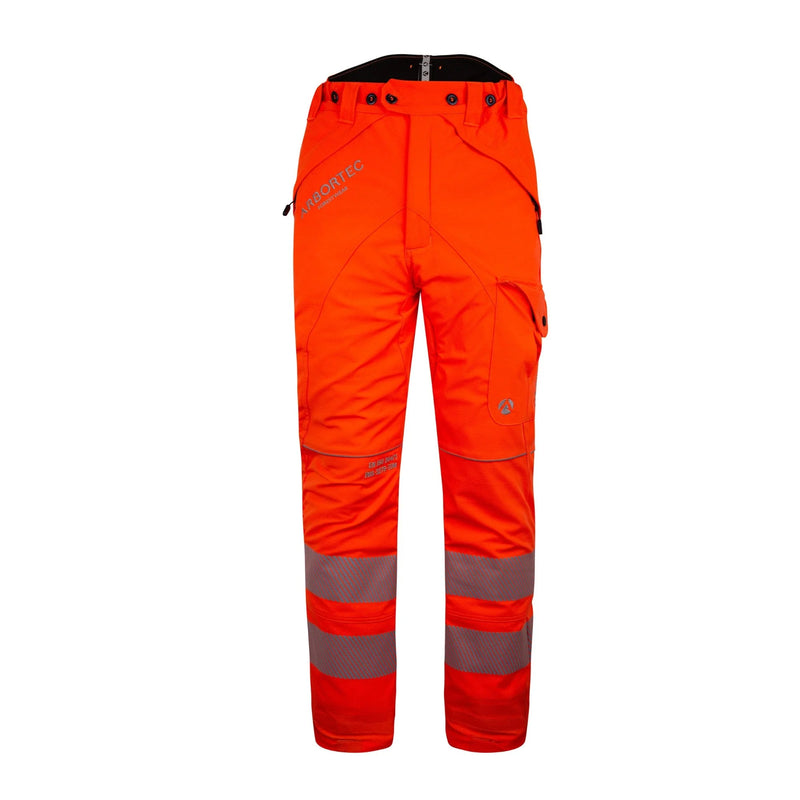 Arbortec Breatheflex Type C Chainsaw Trousers - Hi-Viz Orange